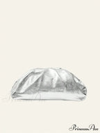 Shimmering Elephant Design Opulent Sky Dinner Pouch