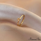 Shining Colorful Zircon Custom Closed Rings