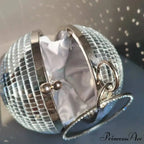 Shiny Disco Ball Celebration Purse Wristlet
