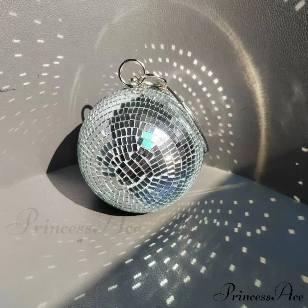 Shiny Disco Ball Celebration Purse Wristlet
