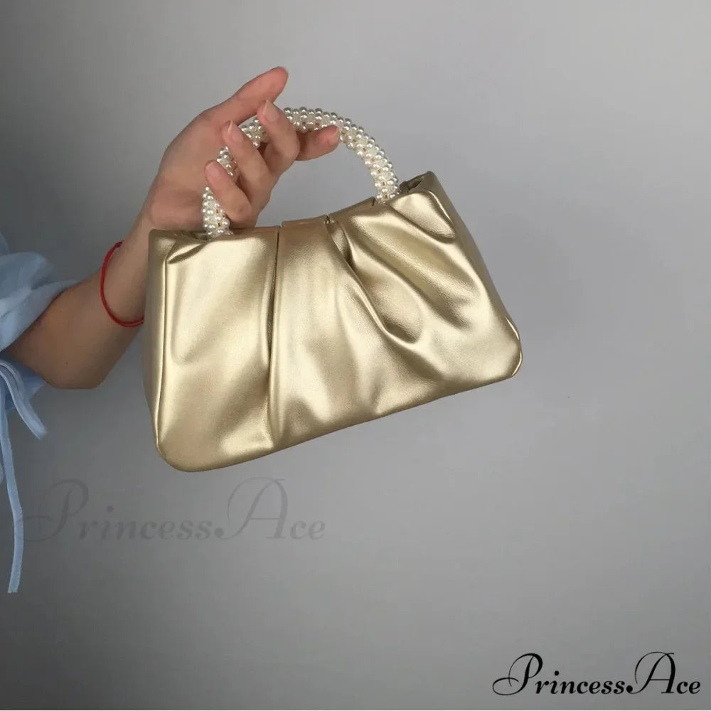 Shiny Grip Evening Purse Handbag