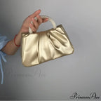 Shiny Grip Evening Purse Handbag
