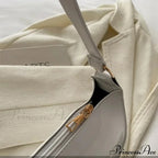 Shiny Leather Designer Shoulder Purse