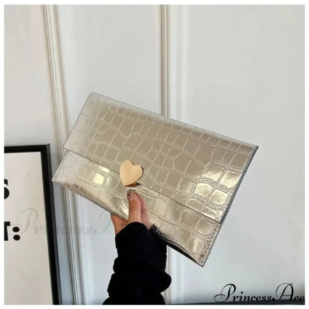 Shiny Night Feast Pouch Wristlet