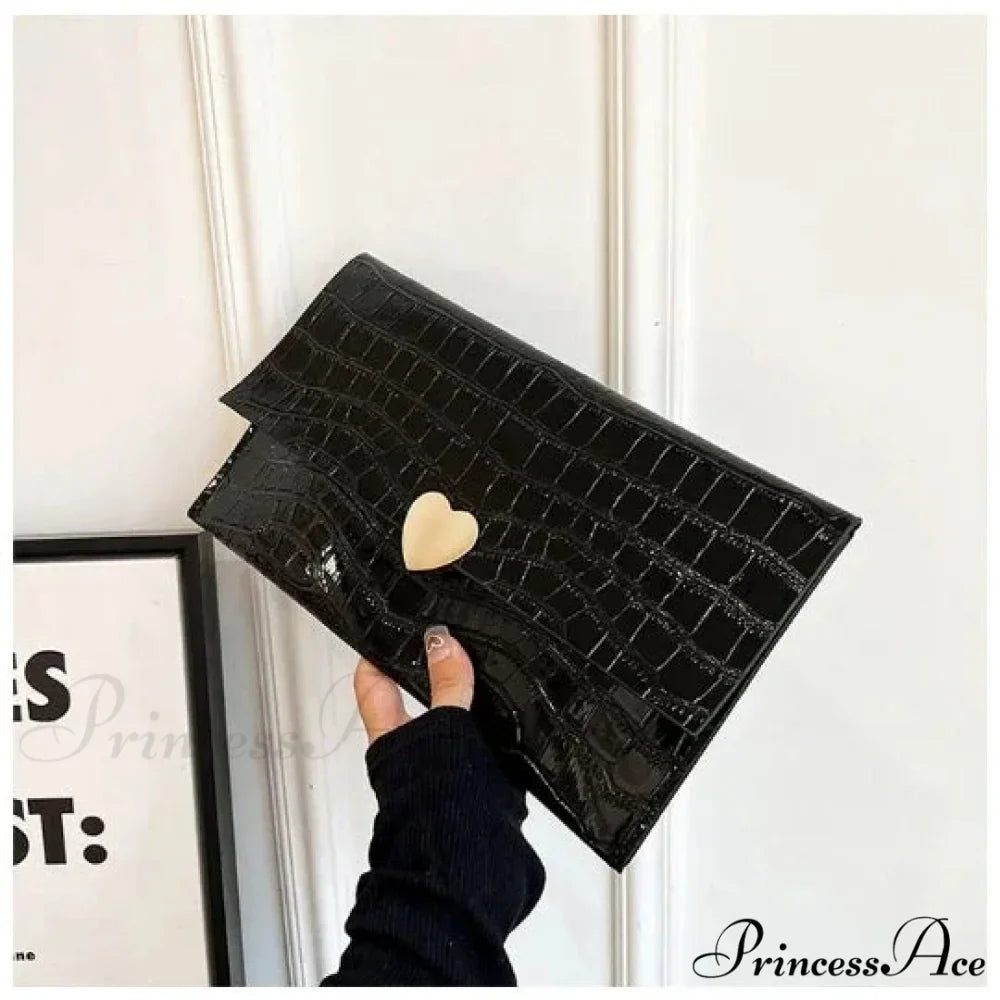 Shiny Night Feast Pouch Wristlet