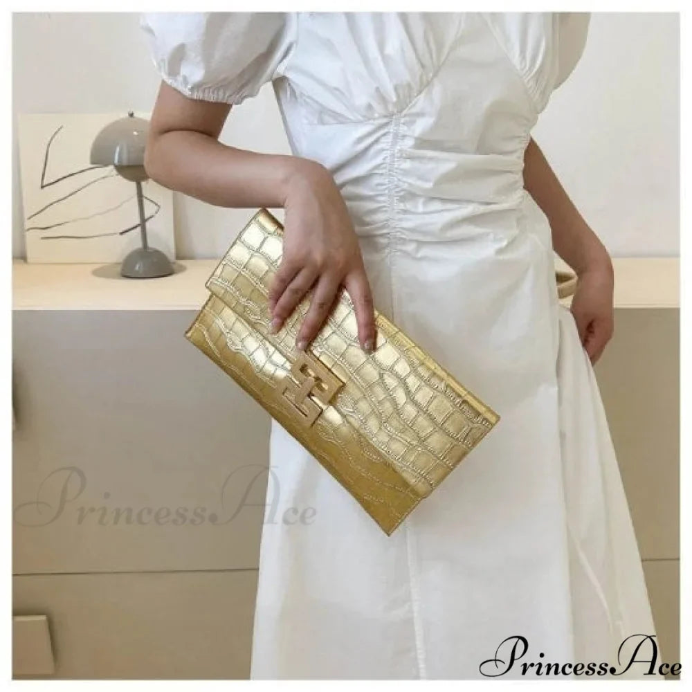 Shiny Nighttime Pouch Wristlet