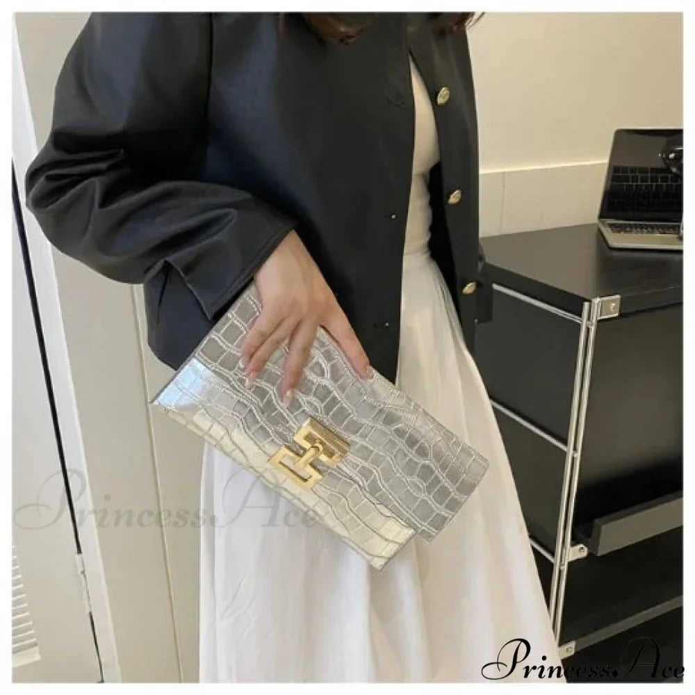 Shiny Nighttime Pouch Wristlet