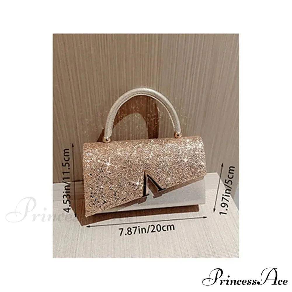 Shiny Sequined Fashion Banquet Purse