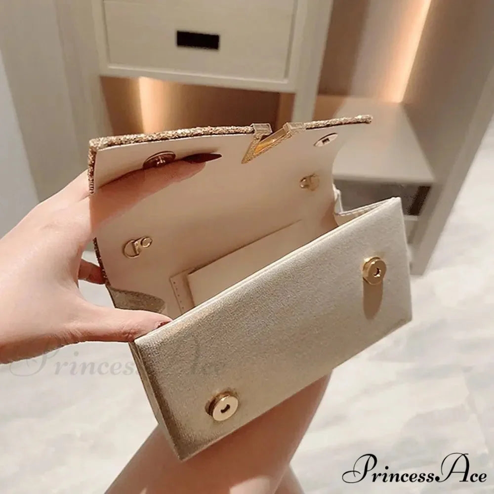 Shiny Sequined Fashion Banquet Purse