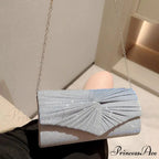 Shiny Sparkling Clutch Evening Bag High-End Party Shoulder Bag