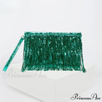 Shiny Sparkling Crystal Evening Clutch Wristlet