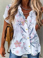 Shirt Floral Daily Weekend Floral Blouse
