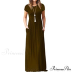 Short Sleeve Ladies Party Casual Dresses