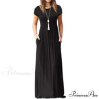 Short Sleeve Ladies Party Casual Dresses