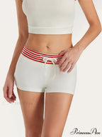 Short Striped Drawstring Short