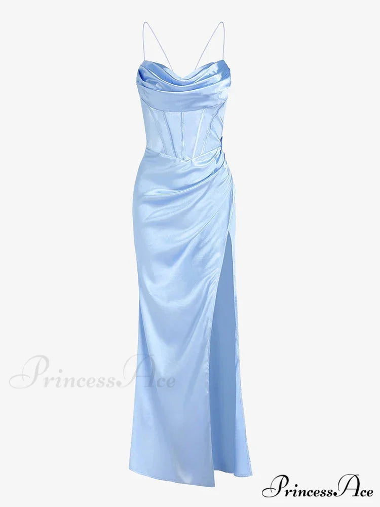 Shoulder Bandage Top Skirt Co-ords Maxi Dress