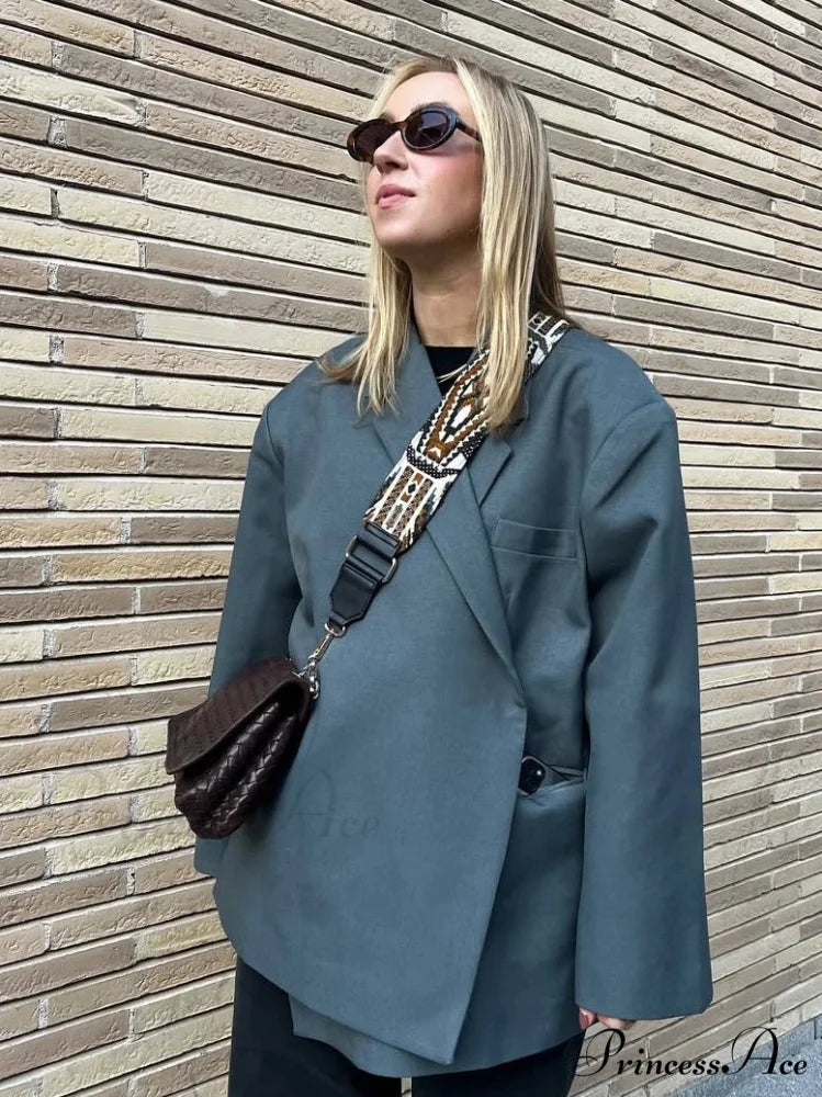 Side Division Suit Jacket