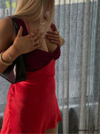 Silky Strap Satin Mini Dress