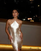 Silvery Off Shoulder Sleeveless Evening Party Mini Dress