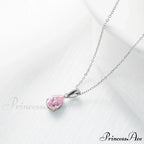 Simple Fashion Stainless Steel Water Drop Pendant Necklace