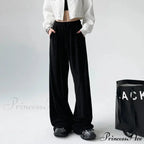 Simple Grey Knit Jogger Trousers