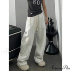 Simple Large Y2K Women Sweatpants Trousers