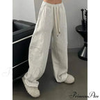 Simple Large Y2K Women Sweatpants Trousers