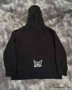 Skeleton Pattern Hooded Sweater