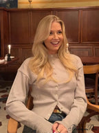 Skinny Circular Neck Sweater