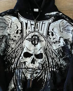 Skull Vintage Zipper Hoodie