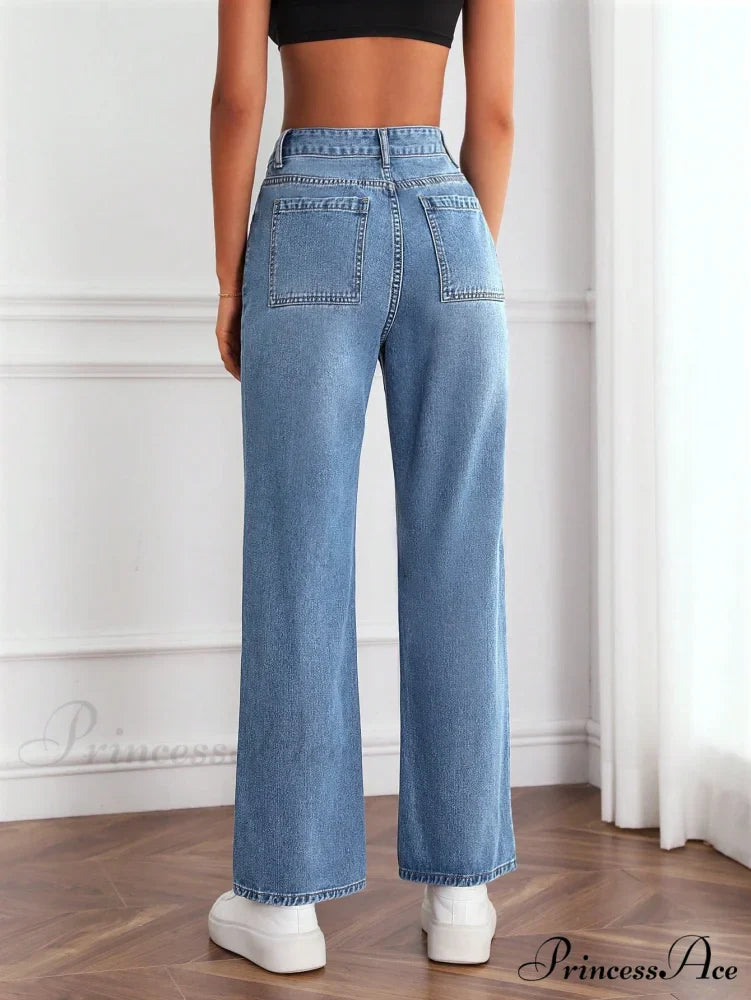 Slant Pocket Jeans