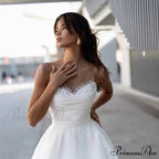 Sleeveless Charming Lace Extended Trail Bridal Gown