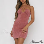Sleeveless Cut Out Sexy Summer Dress