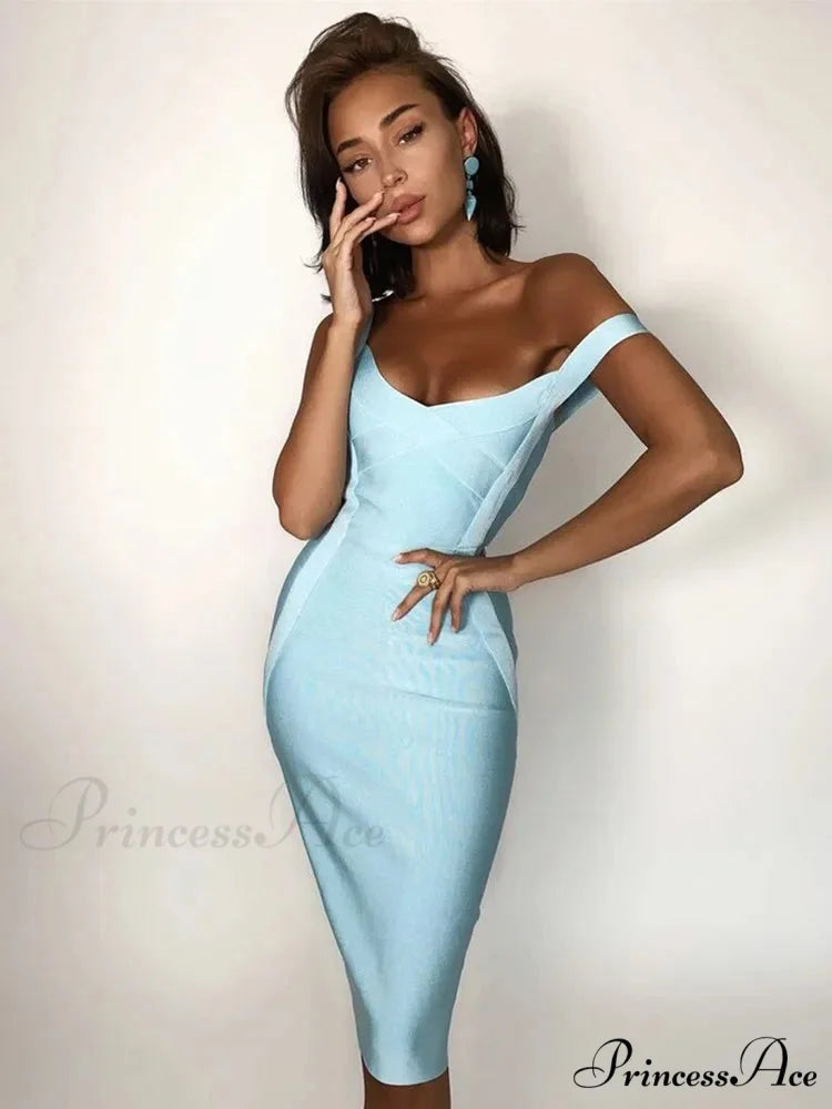 Sleeveless Rayon Bodycon Party Dress