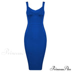 Sleeveless Rayon Bodycon Party Dress