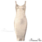 Sleeveless Rayon Bodycon Party Dress