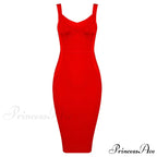 Sleeveless Rayon Bodycon Party Dress