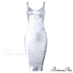 Sleeveless Rayon Bodycon Party Dress
