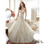 Sleeveless Trumpet Lace Bridal Gown