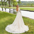 Slender Off-Shoulder Silk Bridal Gown