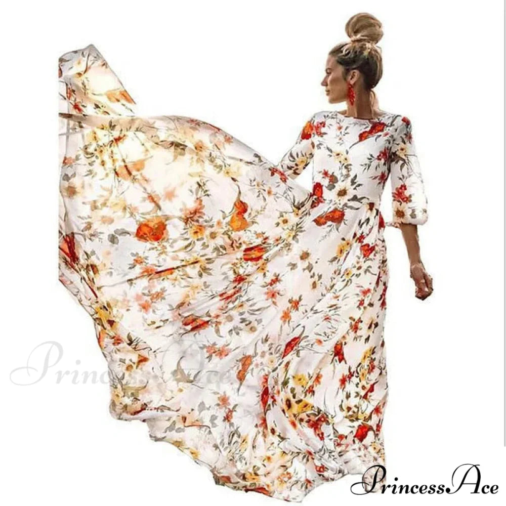 Slim Bodycon Sexy Long Streetwear Plus Size Boho Dress