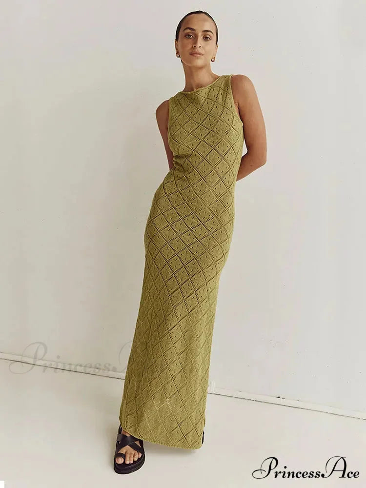 Slim Cocktail Off Shoulder Women's Maxi Dress