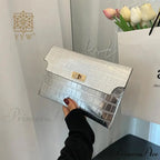 Slim Envelope Alligator Design Wristlet