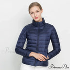 Slim Puffer Portable Windproof Down Coat