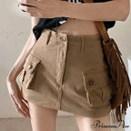 Slip Denim Tall Waist Skirt