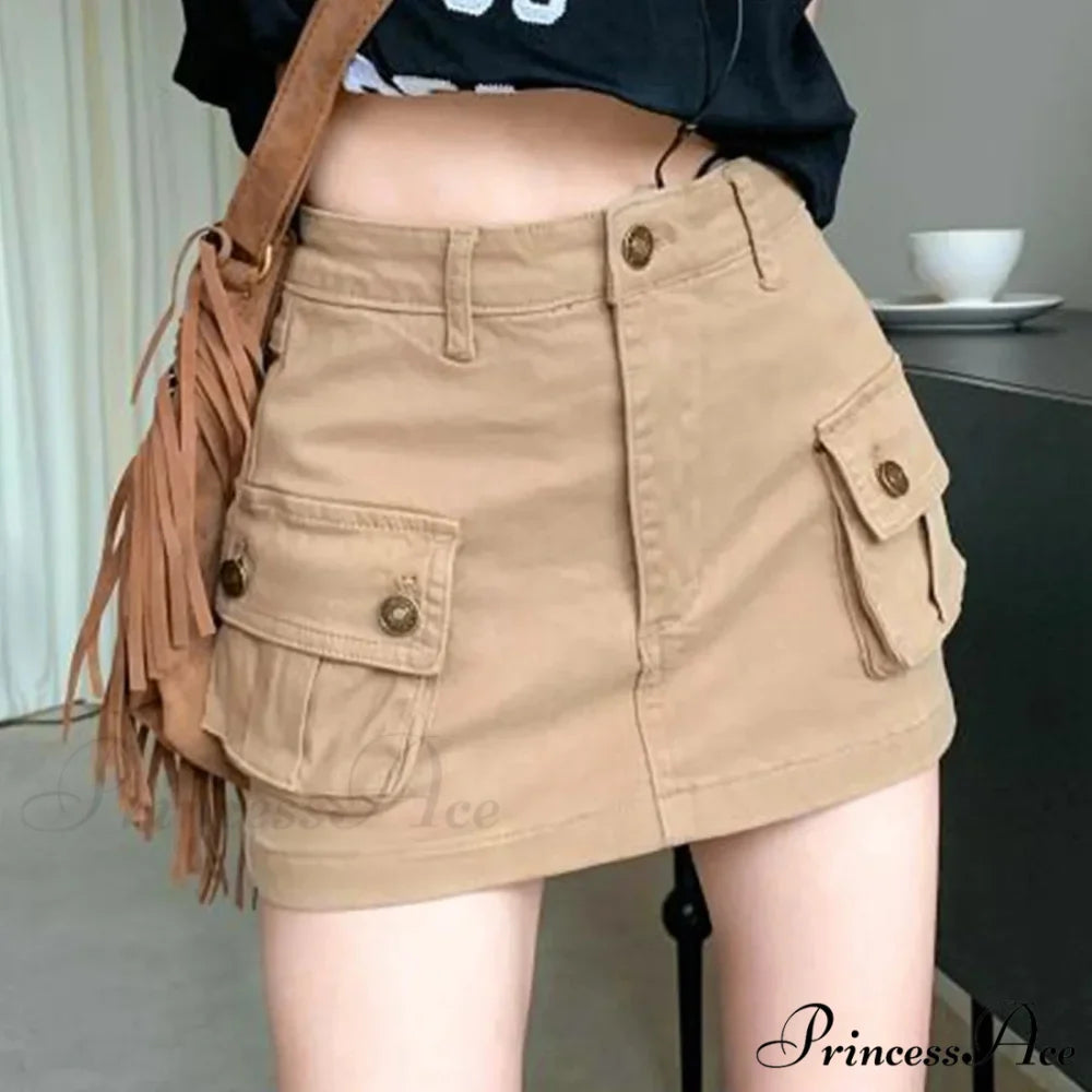 Slip Denim Tall Waist Skirt