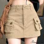 Slip Denim Tall Waist Skirt