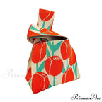 Small Knot Handcrafted Knit Bucket Purse