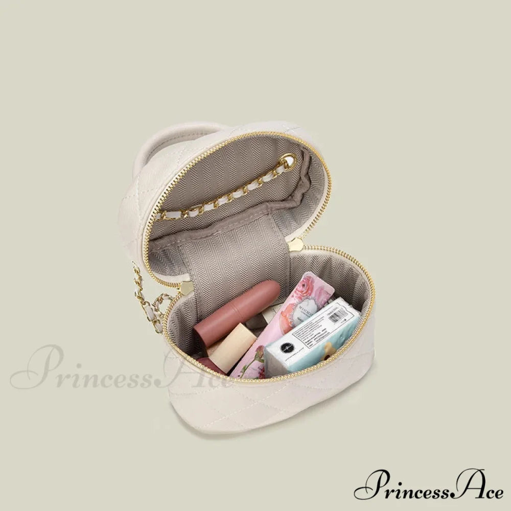 Small Quilted Chain Rhombus Crossbody Designer Purse