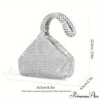 Small Sparkling Rhinette Night Wristlet